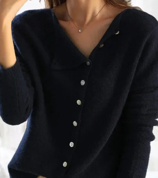 Elegant Button Knit Cardigan